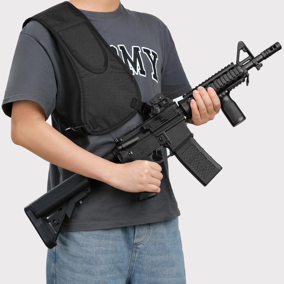 MOZETO Gel Filled Recoil Shields with Adjustable Fit, Solid Fit and Padding for Range, Shooting, and Hunting