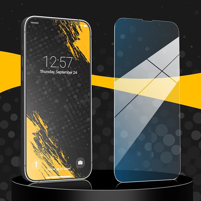magglass Blue-Light Screen Protector Compatible with iPhone 14 Pro - Tempered Glass Bluelight Filter (Easy Applicator Included)