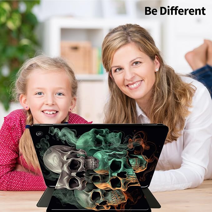 for iPad 9th Generation Case (2021)/8th Gen (2020)/ 7th Gen (2019) 10.2 Inch-360 Degree Rotating Multi-Angle Viewing Protective Cover with Auto Sleep/Wake-Art Mandala Flower