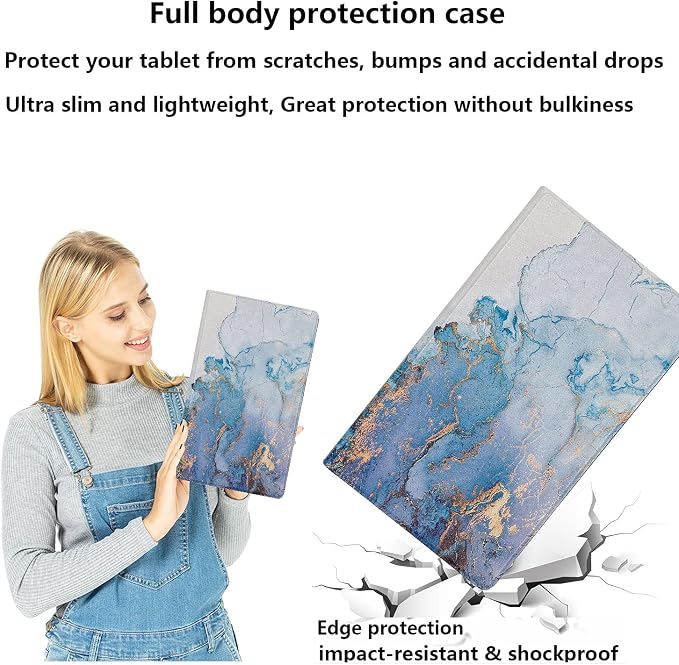 for iPad Air 3 10.5 inch Case 2019 (3rd Generation) &amp iPad Pro 10.5 2017 Cover with Stand/Pencil Holder/Pockets [Auto Sleep/Wake] Magnetic Smart PU Leather Cover Pink Mermaid Tail Scale