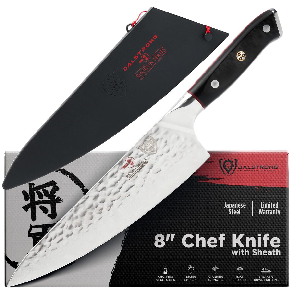 Dalstrong 2-Pc Japanese Knife Set - 8in Chef + 3.5in Paring