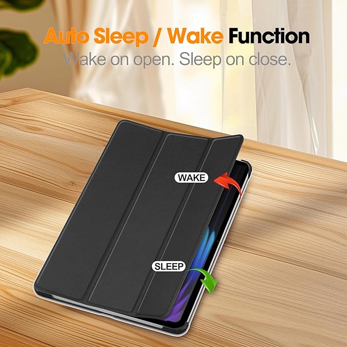 for Samsung Galaxy Tab S11 Casehigh qualit Magnetism Shell LightweightDouble Foldable and deformableScratch ResistantAutomatic Sleep/Wake-up
