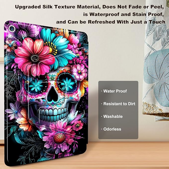 for iPad 10.2 Rotating Case 360° Protection Adjustable Kickstand Cover for iPad 10.2 (7th8th9th Generation) Shockproof Durable Lightweight PU Leather for iPad 10.2 Stand Case Basketball