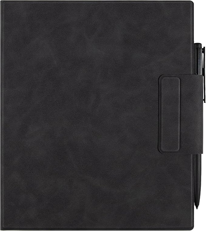 Magnetic Case for 10.3 Boox Note Air 5 CDark Blue | PU Leather Protective CoverSlim &amp LightweightPen Buckle Designwith Auto Sleep/Wake
