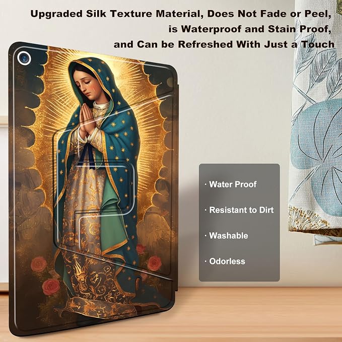 for iPad 10.2 Rotating Case 360° Protection Adjustable Kickstand Cover for iPad 10.2 (7th8th9th Generation) Shockproof Durable Lightweight PU Leather for iPad 10.2 Stand Case Basketball