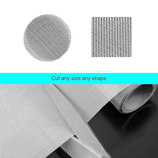 304 Stainless Steel Woven Wire 120 Mesh Fine Screen Mesh Steel Woven Mesh
