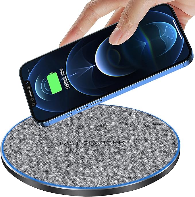 Fast Wireless Charger,20W Max Wireless Charging Pad Compatible with iPhone 16/15/14/13/12/SE/11/11 Pro/XS Max/XR,AirPods;FDGAO Wireless Charge Mat for Samsung Galaxy S25/S24/S23/Note,Pixel/LG