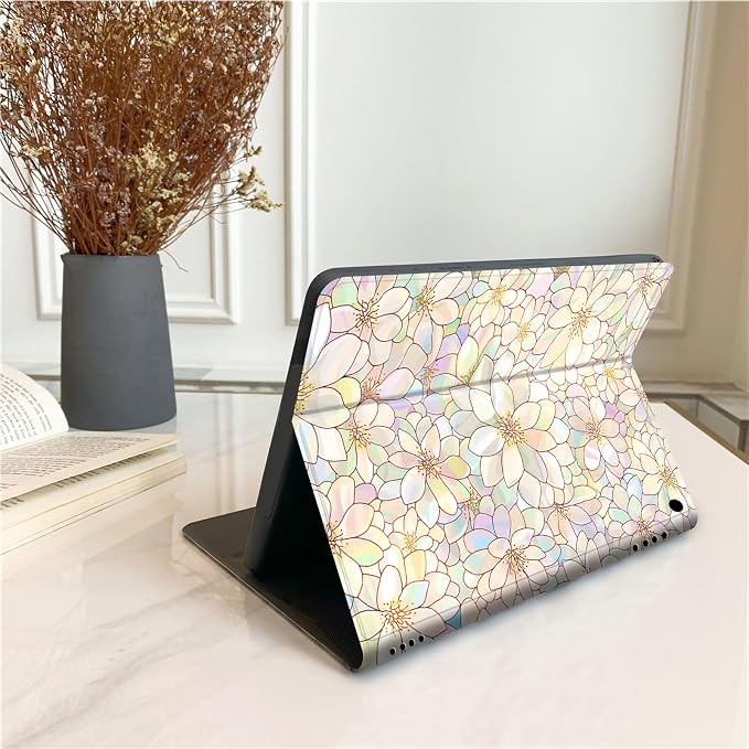 DEGDFSGR for Amazon Fire HD 10 Tablet 10 Plus Tablet Case (13th/11th Generation 2023/2021 Release) with Adjustable StandAuto Sleep/Wake for Kindle Fire 10 Case 10.1 inchAmerican Flag Sunflower Cross