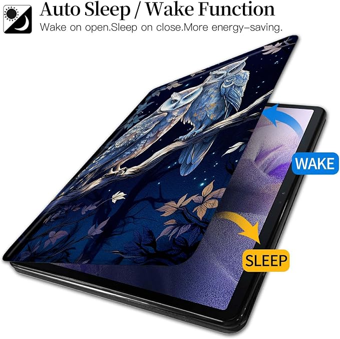 Astronaut Mushrooms Pattern Case for iPad 10.2 iPad 9th Generation 2021/ iPad 8th Generation 2020/ iPad 7th Generation 2019360 Degree Rotating Stand Protective Cover with Auto Sleep/Wake