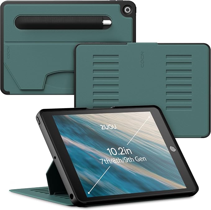 ZUGU CASE for iPad 7th/8th/9th Generation 10.2 Inch 2019/20/21 [Arctic Gray]