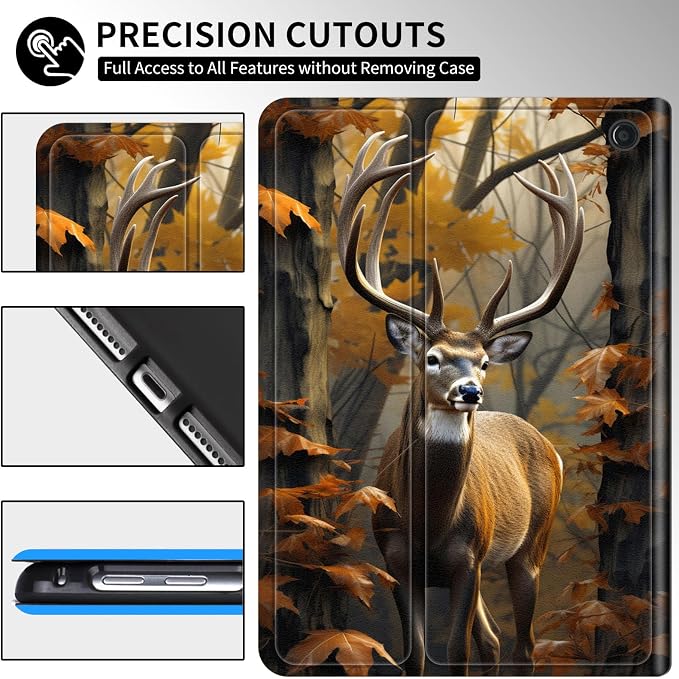 Case for All-New Amazon Kindle Fire HD 10 &amp 10 Plus 11th Generation 2021 Release 10.1 inchSlim Folding Stand Cover with Auto Wake/SleepAmerican Girls