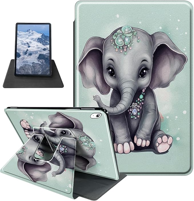 iPad 10.2 Case 2021-2019Atercolor Koala | 360° rotating stand case with auto sleep/wake slim protective cover for iPad 10.2 9th/8th/7th Gen