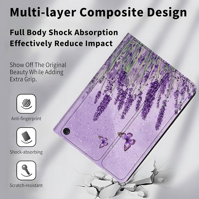 Case for All-New Amazon Kindle Fire HD 10 &amp 10 Plus 11th Generation 2021 Release 10.1 inchSlim Folding Stand Cover with Auto Wake/SleepAmerican Girls