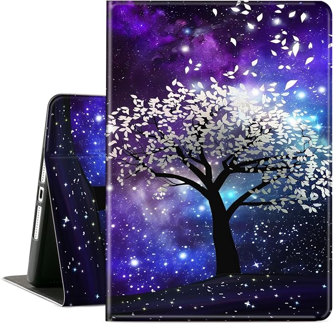 Case for Microsoft Surface Pro 11/10 / 9 13 InchPU Leather Cute Slim Folio Adjustable Stand Cover Case for Surface Pro 11th Edition AIAutumn Red Forest