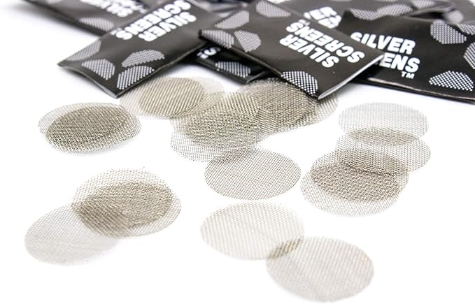 Stainless Steel Screens Filters Pipe Screens Smoking Pipe Bowl Screens 20 Mm