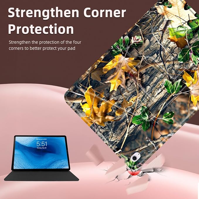 for iPad 10th Generation Case 360 Degree Rotating Stand Cover Multi Angle Viewing Auto Sleep/Wake American Flag Eagle Leather Case for iPad (A16) 11th Generation 11 Inch 2025
