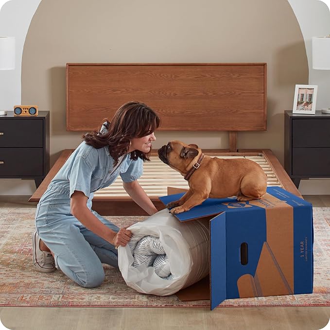 Sealy Dreamlife 8” Foam Mattress-in-a-Box, Twin XL, SealyComfort Gel Memory Foam, Surface-Guard Technology, Breathable Comfort