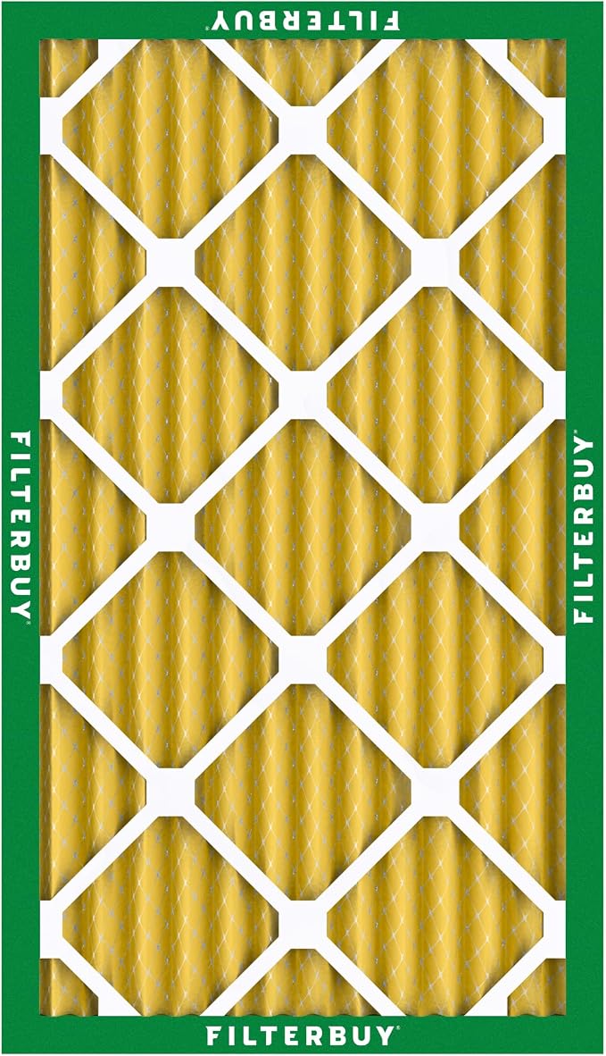 Filterbuy 14x24x2 Air Filter MERV 11 Superior Pet & Allergy Defense,