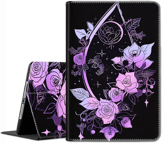 Case for iPad Pro 11 Inch 2022/2021/2020/2018 iPad Air 5th / 4th Gene 10.9 Inch (2022/2020) - Slim Fit Standing Cover with Auto Sleep/Wake，Astronaut Guitar