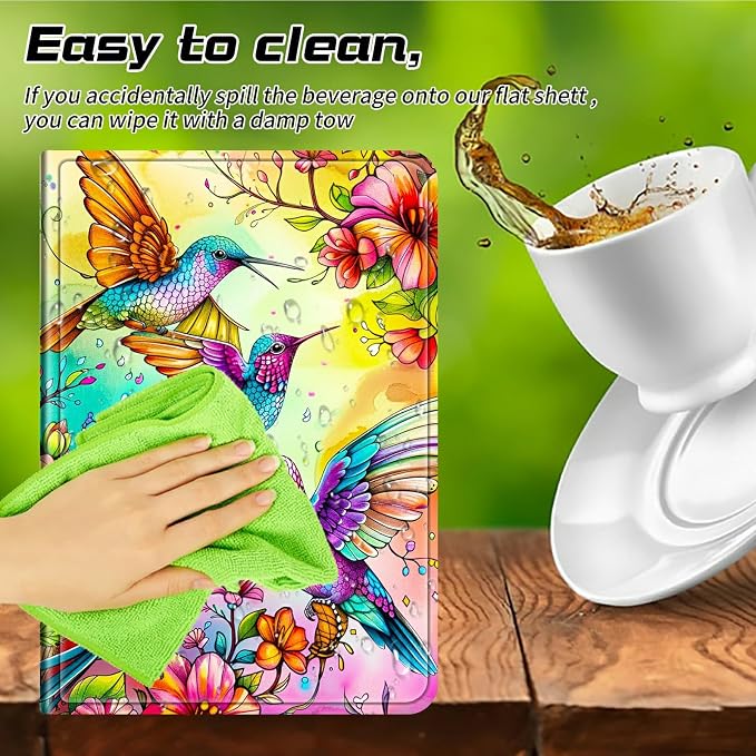 for Walmart Onn 10.1 2024 Onn 10.1 Gen 4 Universal Tablet Case 360 Degree Rotating Kickstand Protective Stand Case with Multiple Viewing PU Leather Shell Case Black Book Cat