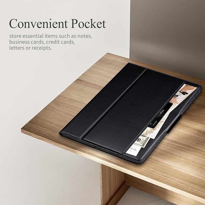 auaua Case for iPad (A16) 11th/10th Generation | with Pencil Holder Pocket Typing Angle Muti-Stand Magnetic Closure Auto Sleep/Wake