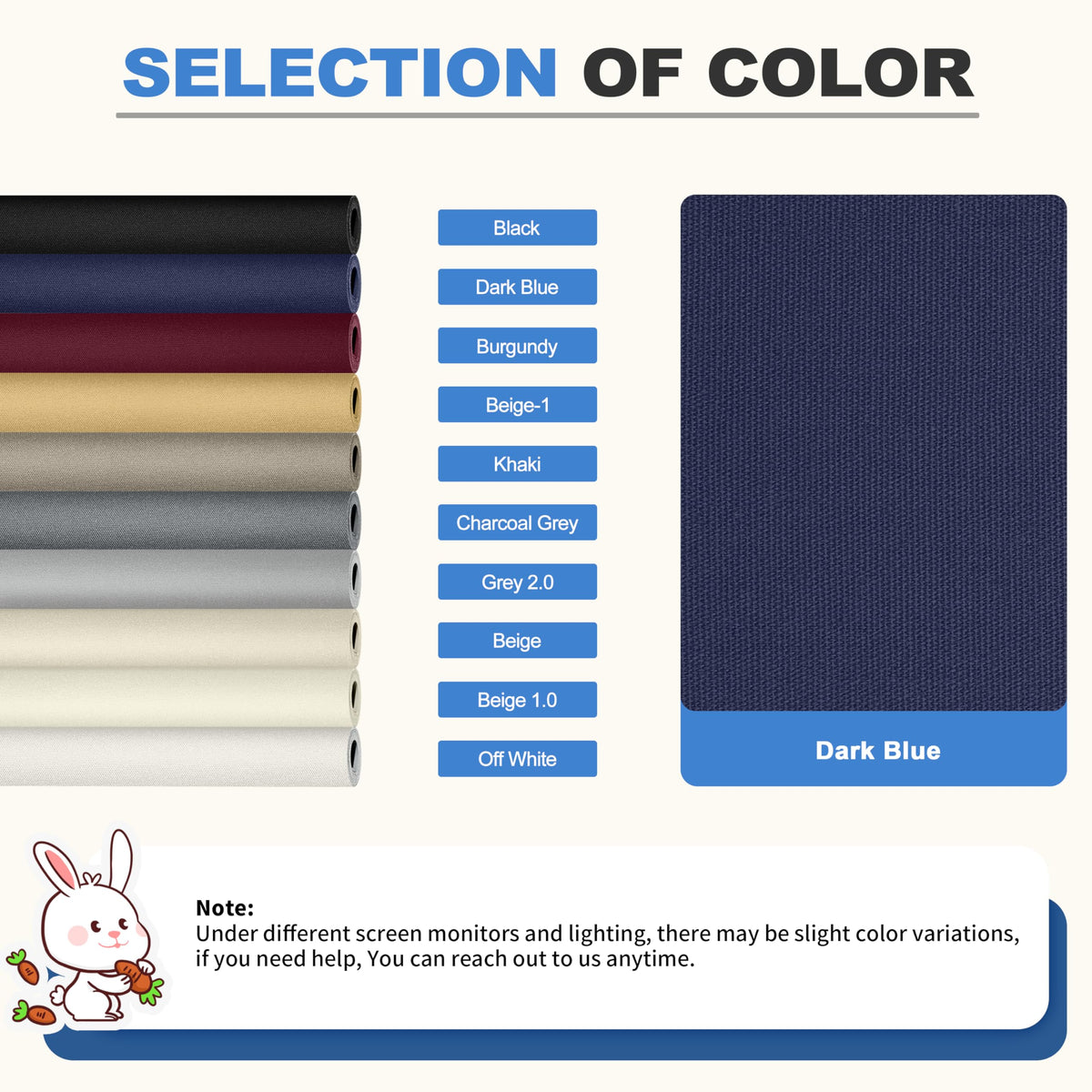 KING MOUNTAIN Canvas Repair Patch 16×30 Inch Self-Adhesive Waterproof Fabric Patch for Sofas, Tents, Furniture,Tote Bags, Car Seats (Dark Blue)