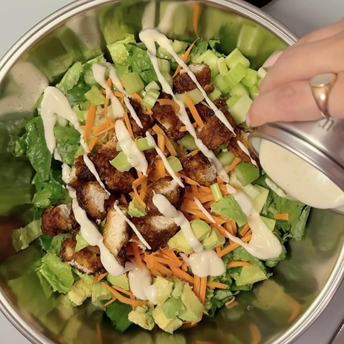 S'well Stainless Steel Salad Bowl Kit XL 184oz, Onyx, Includes 5oz Canister For Dressing, Serving Utensils, and Removable Tray, Leakproof, Easy to Clean, Dishwasher and Refrigerator Safe