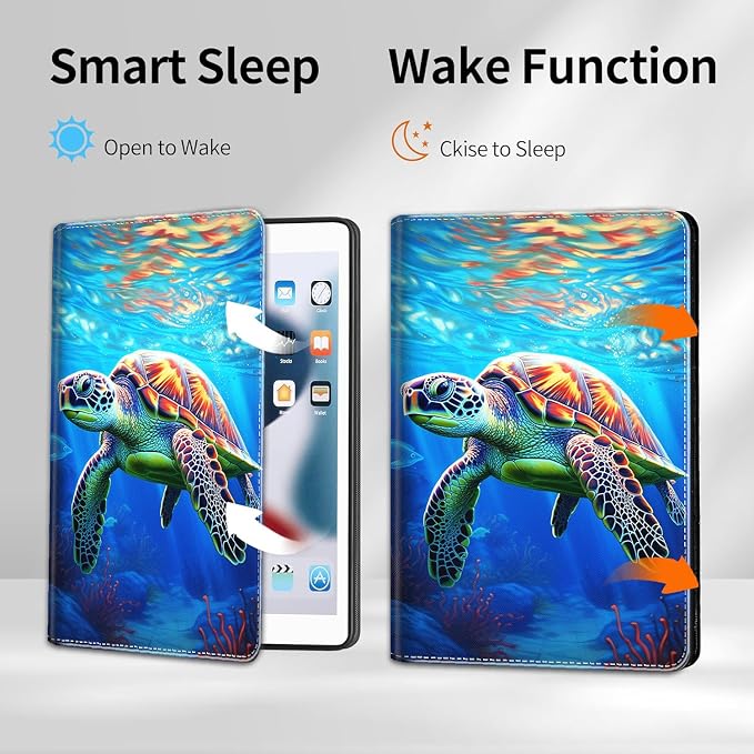 Case for iPad 10.2/10.5，iPad 9th/8th/7th Gen，for iPad 10.2 inch 2021/2020/2019/iPad Air 3rd Gen/Pro 10.5 - Slim Fit Standing Cover with Auto Sleep/Wake，Enchanted Forest 2