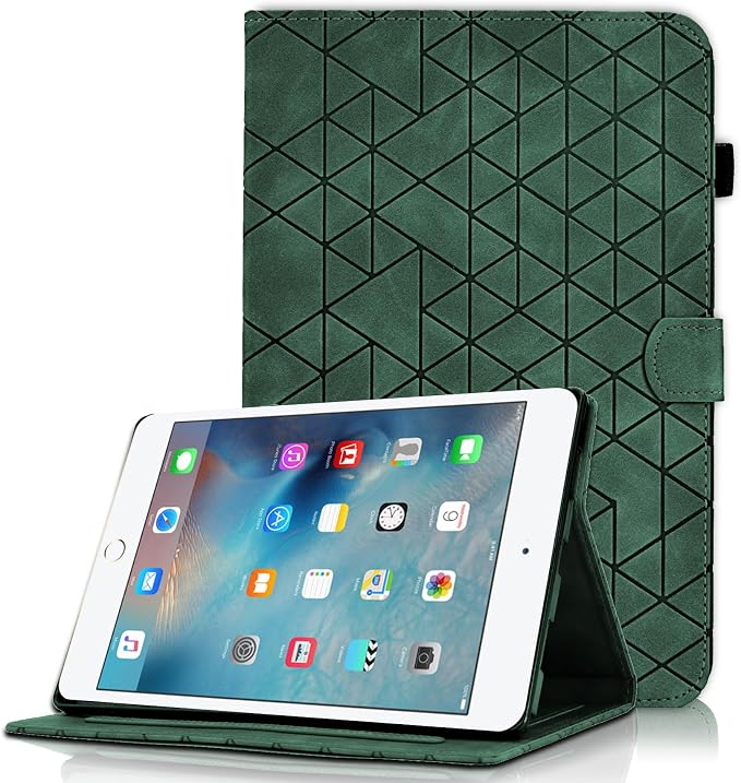 Case for iPad mini 5 2019/Mini 4 2015 (5th/4th Generation 7.9 inch) Multi-Angle Viewing PU Leather Folio Case with Magnetic Clasp for iPad mini 3/2/1 Auto Wake/Sleep Smart Tablet Cover Black