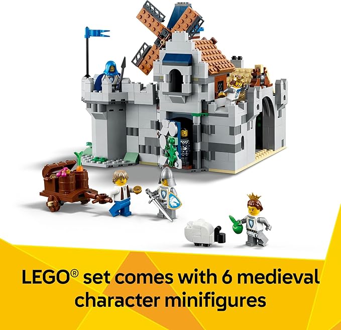 Lego Creator 31168 Medieval Knight Castle Toy Birthday Present Blocks Boys Girls Children 9 10 11 Years Old Elementary School Interior Stylish Figure Goods