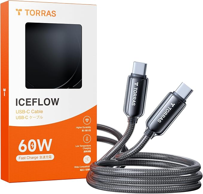TORRAS Low Temp 30W USB C Charger &amp USC C to USB C Cable — Buy Together to Save 15%