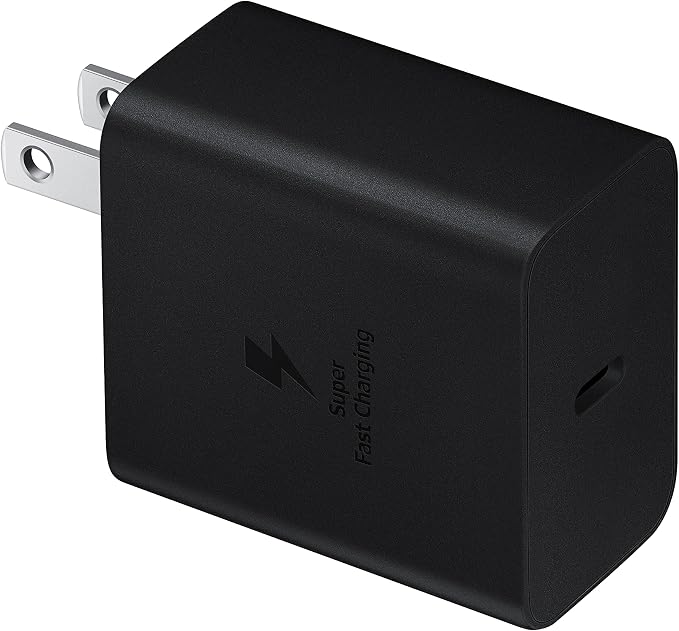 SAMSUNG 45W Power Adapter (w/Cable C-to-C)USBBlack