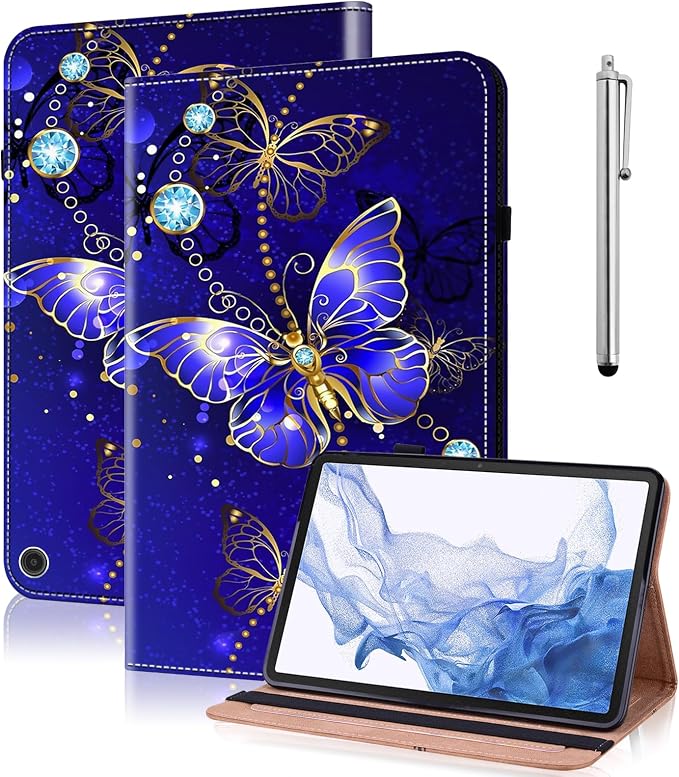 Case for Amazon Fire HD 10 and 10 Plus Tablet (13th/11th Generation 2023/2021 Release)PU Leather Slim Fit Folding Stand Cover - Brown Owl