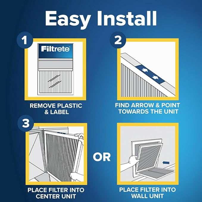 Filtrete 20x30x1 AC Furnace Air Filter, MERV 11, MPR 1000, Micro Allergen