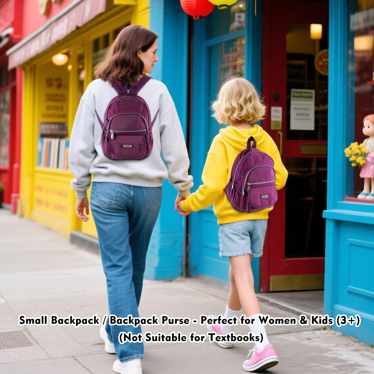 AOTIAN Mini Women Backpacks Casual Lightweight Small Daypack for Girls