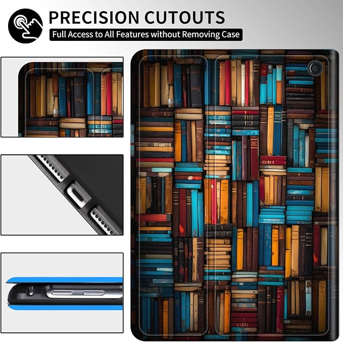 Case for All-New Amazon Kindle Fire HD 10 &amp 10 Plus 11th Generation 2021 Release 10.1 inchSlim Folding Stand Cover with Auto Wake/SleepAmerican Girls