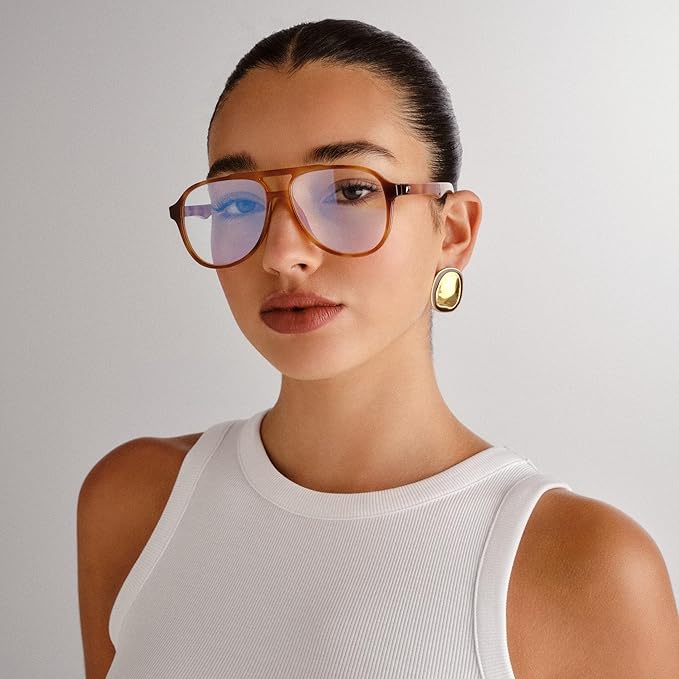 Le Specs Women's Blue Light Tragic Magic Glasses