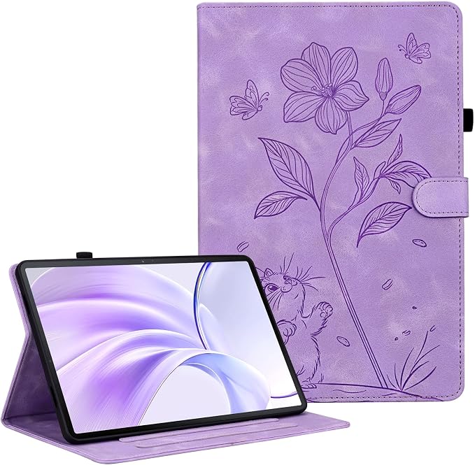 Case for iPad (A16) 11th Generation 11 Inch 2025 iPad 10th Generation 10.9 inch 2022 Auto Wake/Sleep Multi-Angle Flip PU Leather Cover with Pencil Holder Blue