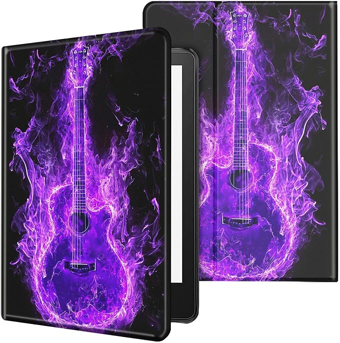 Case for All-New Kindle Paperwhite 12th Generation 7 inch 2024 &amp Kindle Colorsoft Signature Edition 2024 Lightweight Protective PU Leather Smart Stand Cover with Auto Wake Sleep - a Beautiful Gala