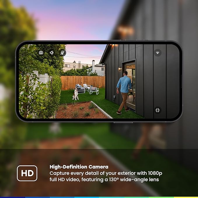 CHAMBERLAIN myQ Smart Outdoor Wired Camera