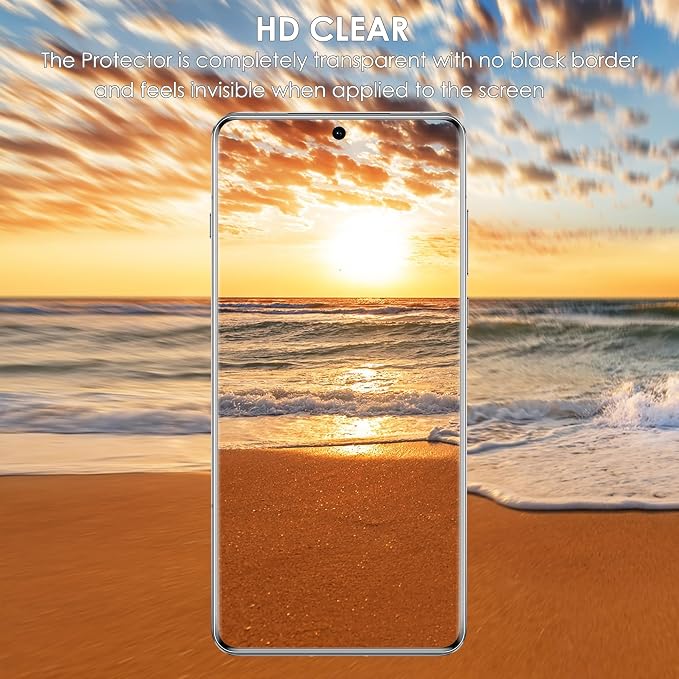 Screen Protector for OnePlus 13 [3 Pack] Tempered Glass UV Set 9H Hardness Scratch Resistant Sensitive Touch Full edge-to-edge coverage with a seamless fit