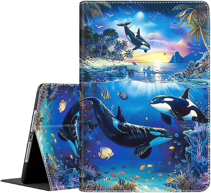 Case for iPad 10th Generation (2022 Release) 10.9 Inch Durable Shockproof Protective Cover for New iPad 10th gen 10.9 2022 Elephant Sunflower