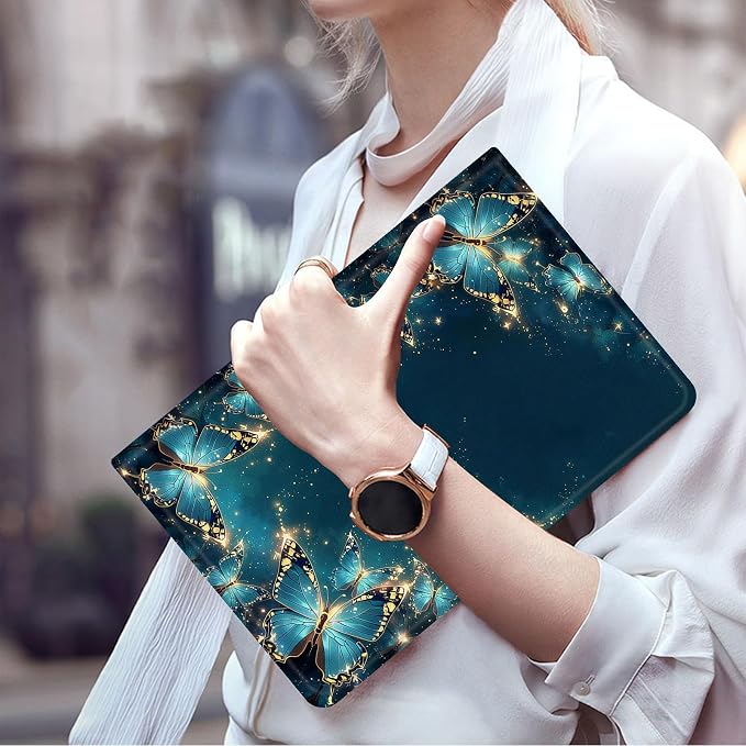 Case for iPad (A16) 11th Generation 11 Inch (2025) for iPad 10th Generation Case 10.9 Inch (2022)Slim Shockproof Shell PU Leather Stand Cover w/Auto Sleep Wake-American Eagle Rebirth of Fire
