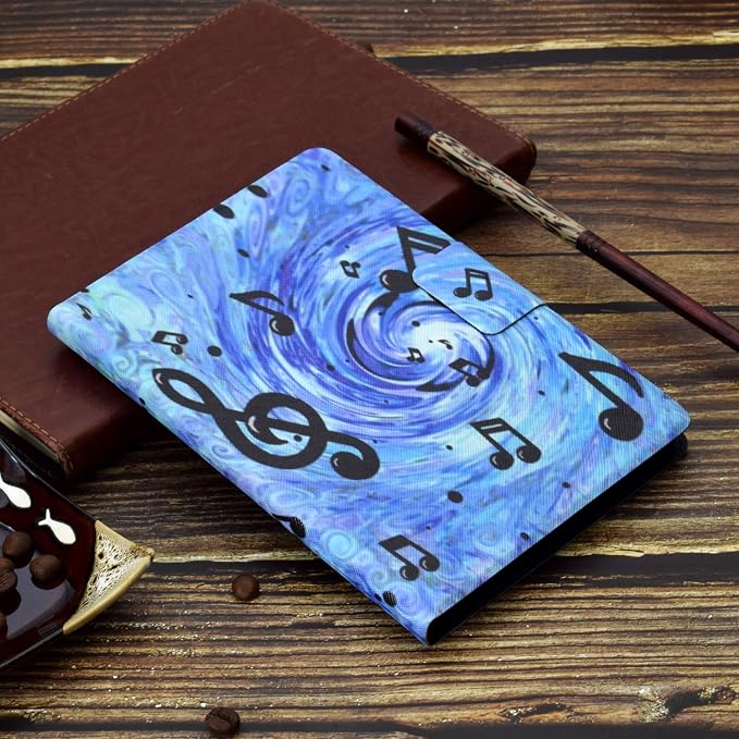 Case for Samsung Galaxy Tab A 8.0 inch Tablet Case 2015 (Model SM-T350/T355/P350/P355) with Pencil Holder [Auto Sleep/Wake] Stand Folio PU Leather Shockproof Cover Magnetic Smart WalletNight