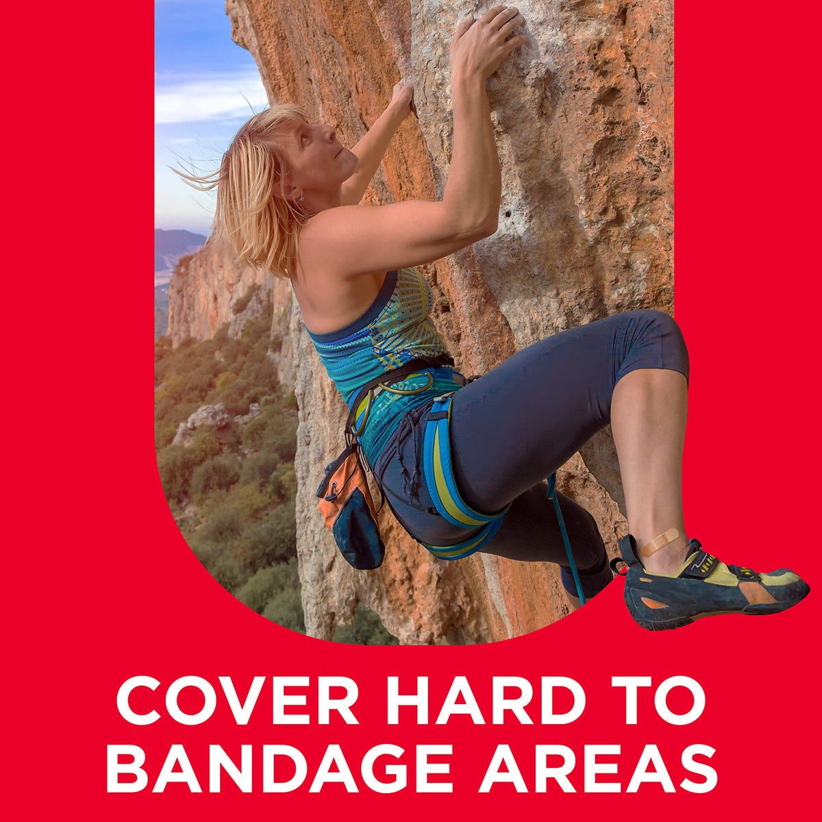 Band-Aid Brand Adhesive Bandages, Plus Antibiotic, Extra Large, 8-Count All-One-Size