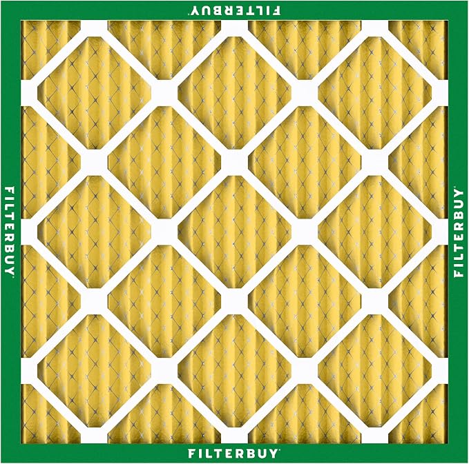 Filterbuy 10x10x1 Air Filter MERV 11 Superior Pet & Allergy Defense,