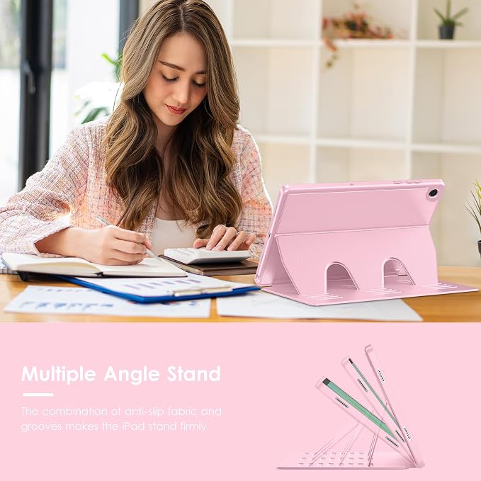 Case for Samsung Galaxy Tab A11+ Plus 11 inch 2026 Model (SM-X230/X236)Multiple Angles Stand CoverSoft BackPencil Holderand Auto Sleep/WakeBlack