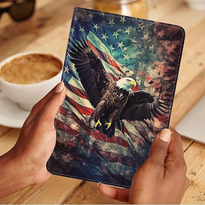 Case for Samsung Galaxy Tab A 8.0 2019 (SM-T290/T295/T297) Slim Lightweight PU Leather Stand Cover with Auto Wake/Sleep for Galaxy Tab A 8.0 Inch Abstract Watercolor Art Dogs