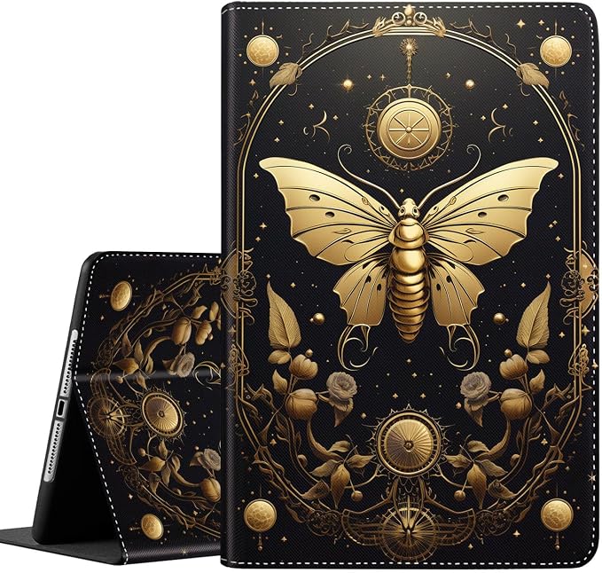 Case for Samsung Galaxy Tab S10 FE Plus 5G Multi-Angle Stand Smart Cover Shockproof with Auto Wake/Sleep for Galaxy Tab S10 FE+ 13.1 Inch (SM-X620/SM-X626B) 2025 Magic Mushrooms Fungus