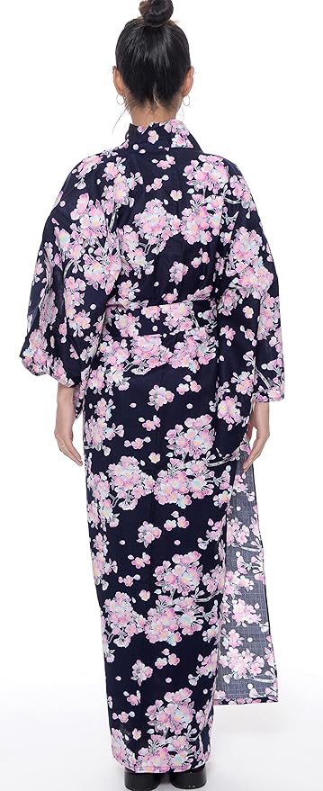 Kimura Jitsugyo Women's Kyoto Traditional Easy Wearing Kawaii Yukata Robe(Japanese Casual Kimono) Set 2